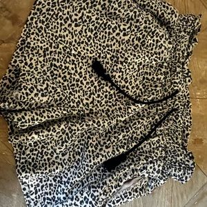 Abercrombie and Fitch cheetah shorts size M